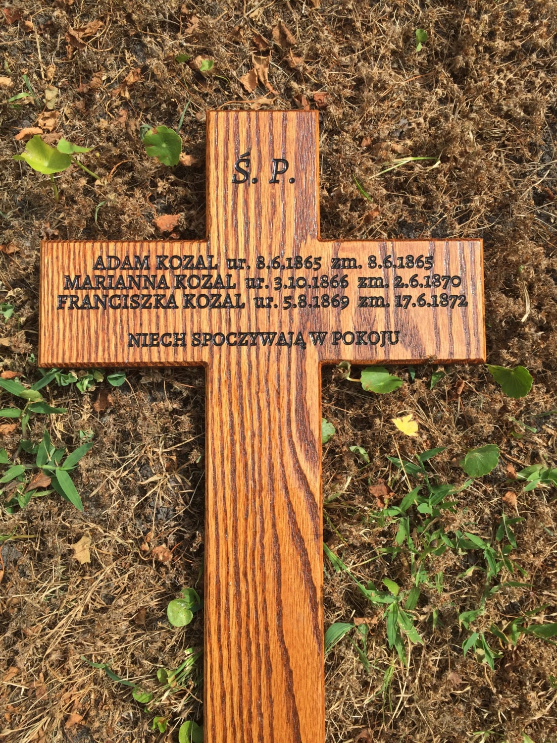 Memorial Crosses  Roadside Cross  Temporary Grave Markers