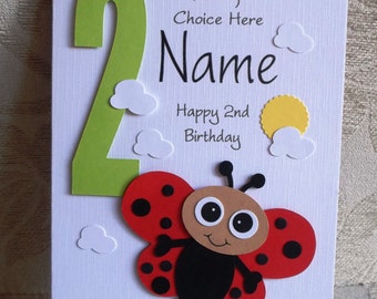 ladybug birthday cards on Etsy, a global handmade and vintage marketplace.