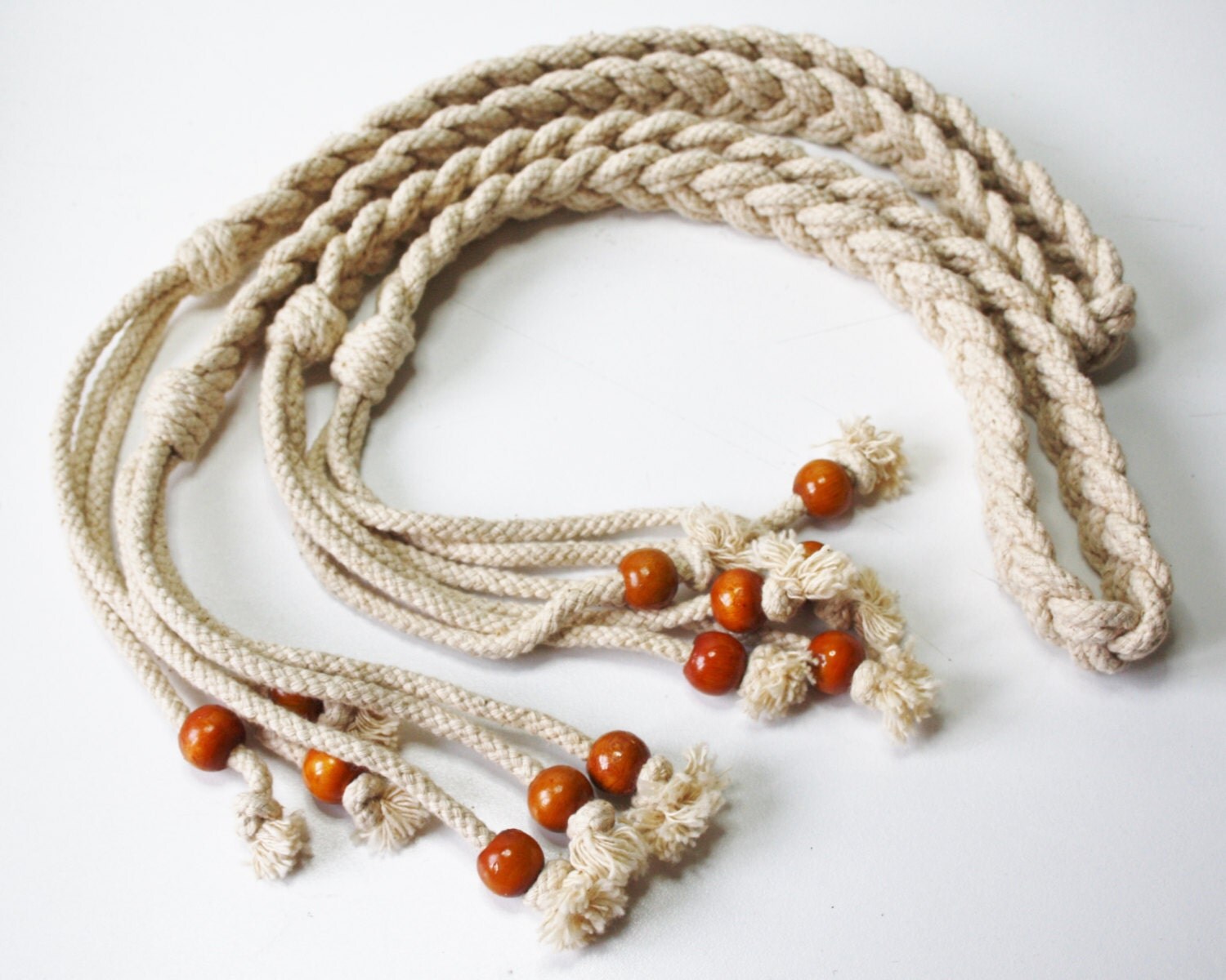 Cotton Rope Bag Strap Set of 4 Cotton Bag Handle Cotton