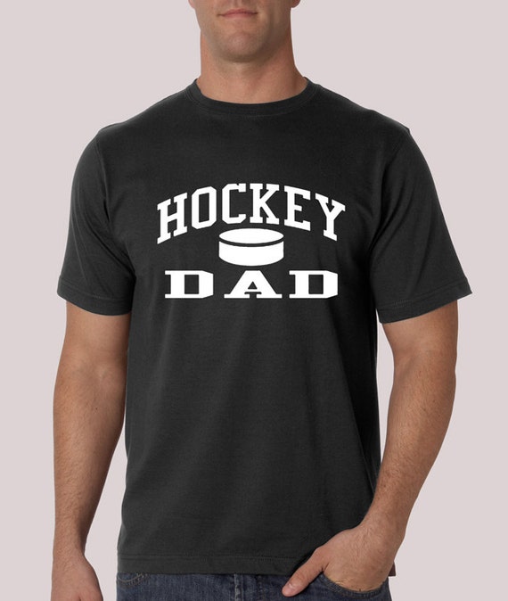 Dad Hockey Shirt
 Hockey Dad Shirt Daddy Sports Hockey Stick Fun Sport by JimmyTees