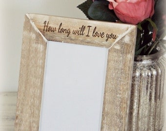Wedding Gifts For Couples Picture Frame Wooden Photo Gifts For Husband