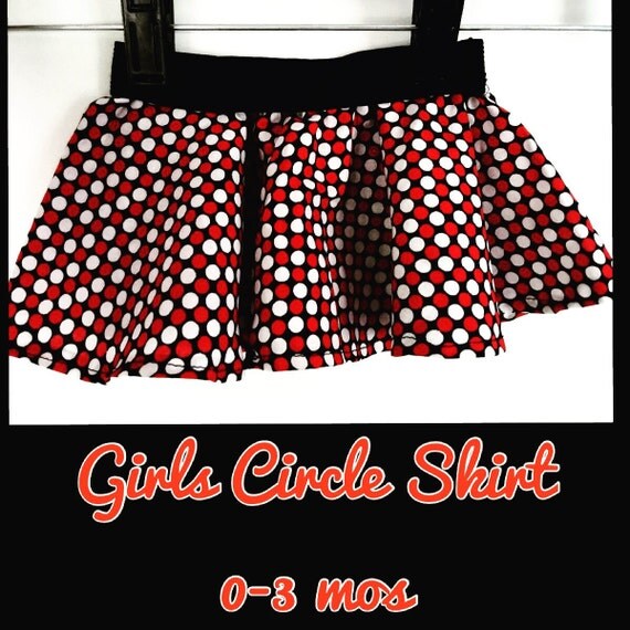 Baby Girl Circle Skirt by WittleBitty on Etsy