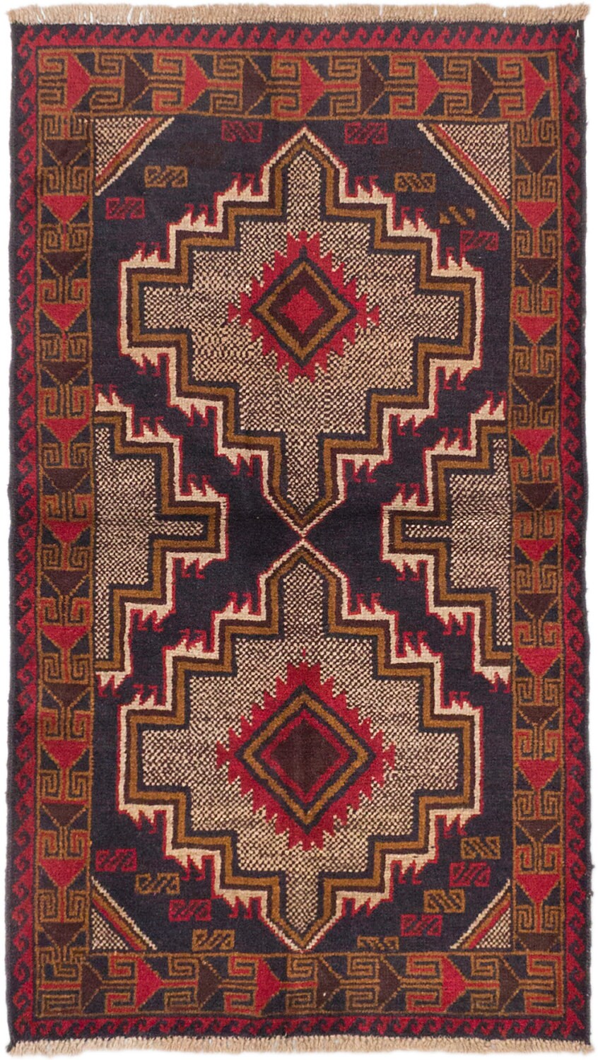 3'6 x 5'11 Kazak Afghan Tribal Rug by on Etsy