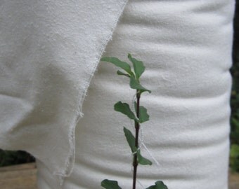 Raw Silk Fabric, Silk Noil, Natural Off-White Color, Sold by the Yard