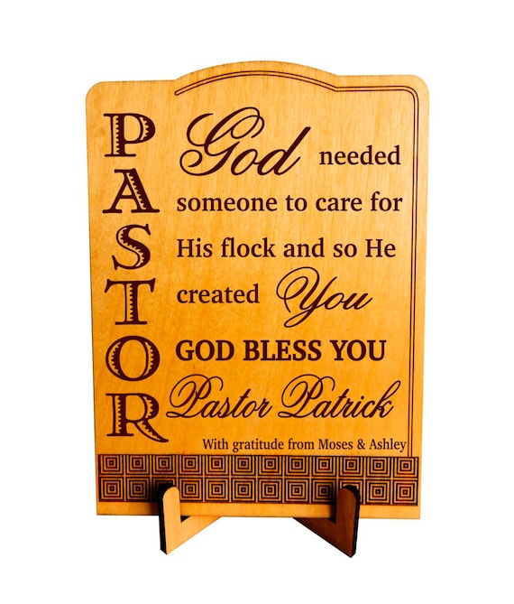 Pastor Appreciation gift Thank you Pastor by GreatDecorativeCross