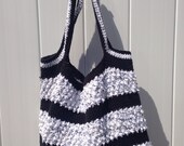 crochet market bag, handmade crochet bag, tote bag, market bag, beach bag, crochet bag, cotton beach bag, black and white crochet bag crochet market bag, handmade crochet bag, tote bag, market bag, beach bag, crochet bag, cotton beach bag, black and white crochet bag