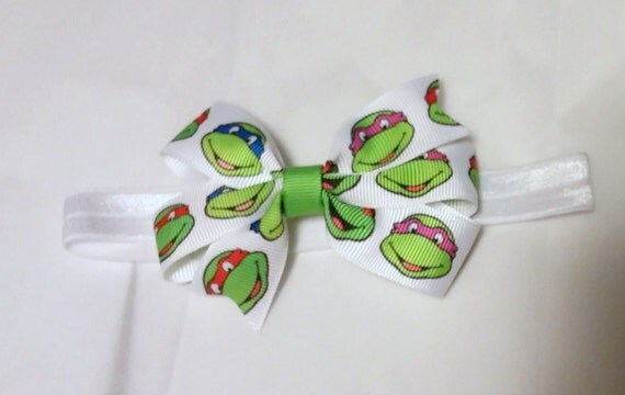 Teenage Mutant Ninja Turtle Headband or Clip