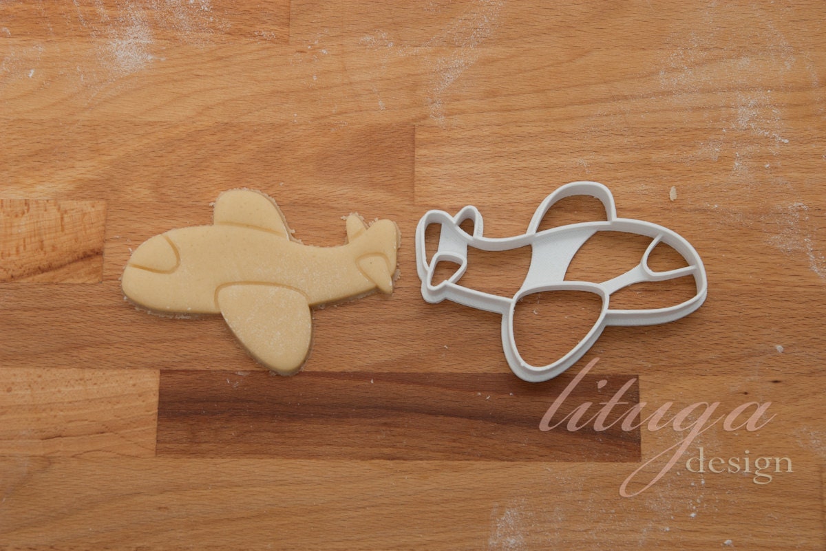 Airplane cookie cutter Plane cookie cutter Little boy