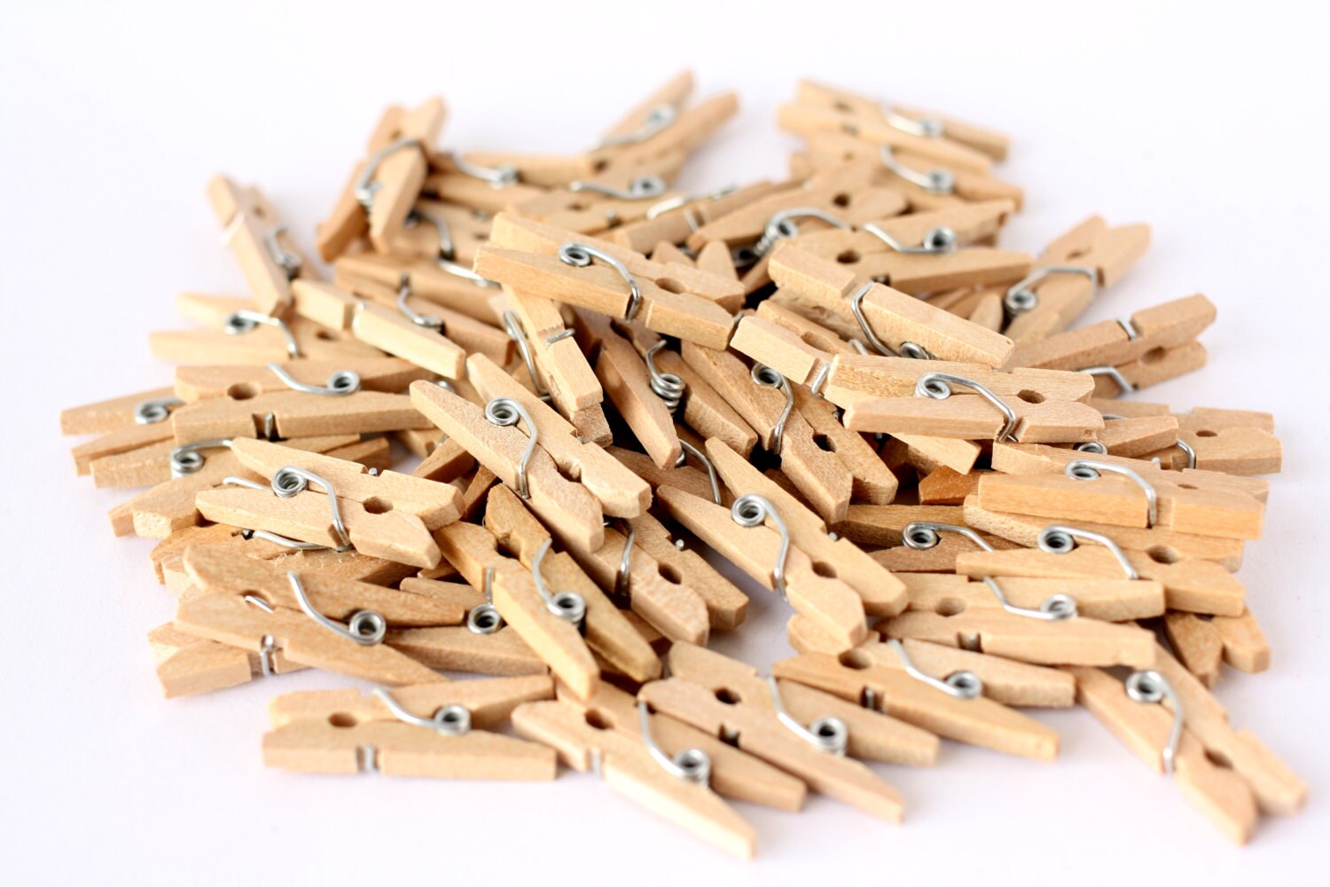 Mini Clothespins / Mini Clothes Pegs / Wooden Pegs / DIY
