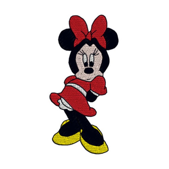 MINNIE MOUSE 2 Machine Embroidery Design by