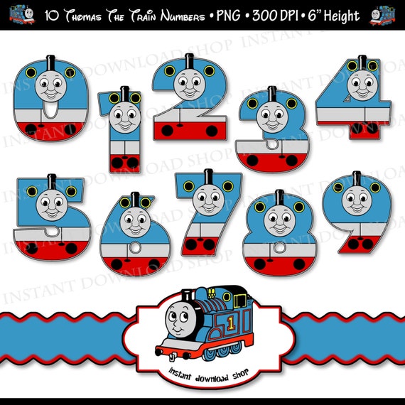 Download INSTANT DOWNLOWD Thomas The Train by InstantDownloadShop ...
