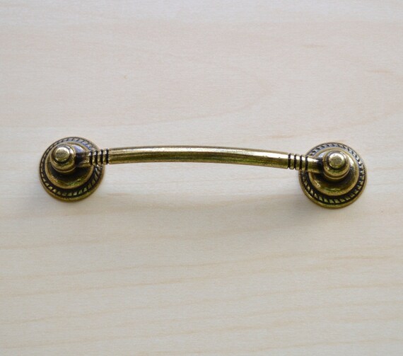 Brass Handle. Boho Chic Hardware. Classic