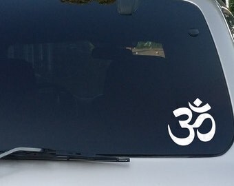 Om Sticker Om Decal Aum Decal Yoga Buddhism Meditation Mind Body for Cars, Trucks, Laptops, Tablets and Macbooks