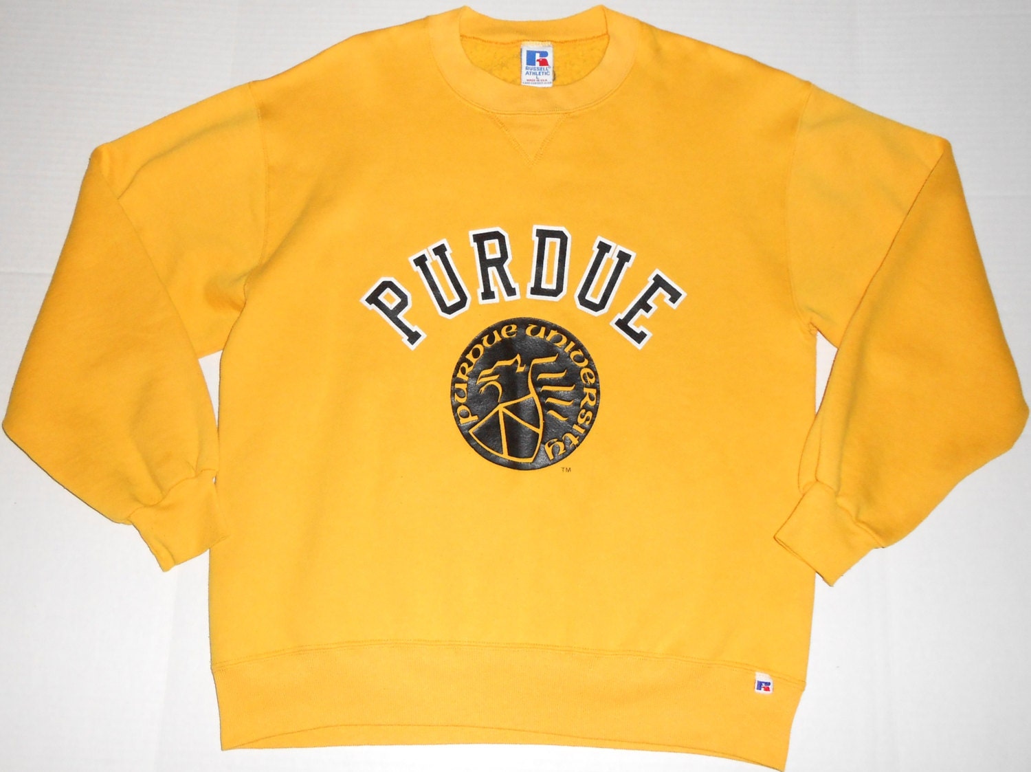 purdue yellow sweatshirt