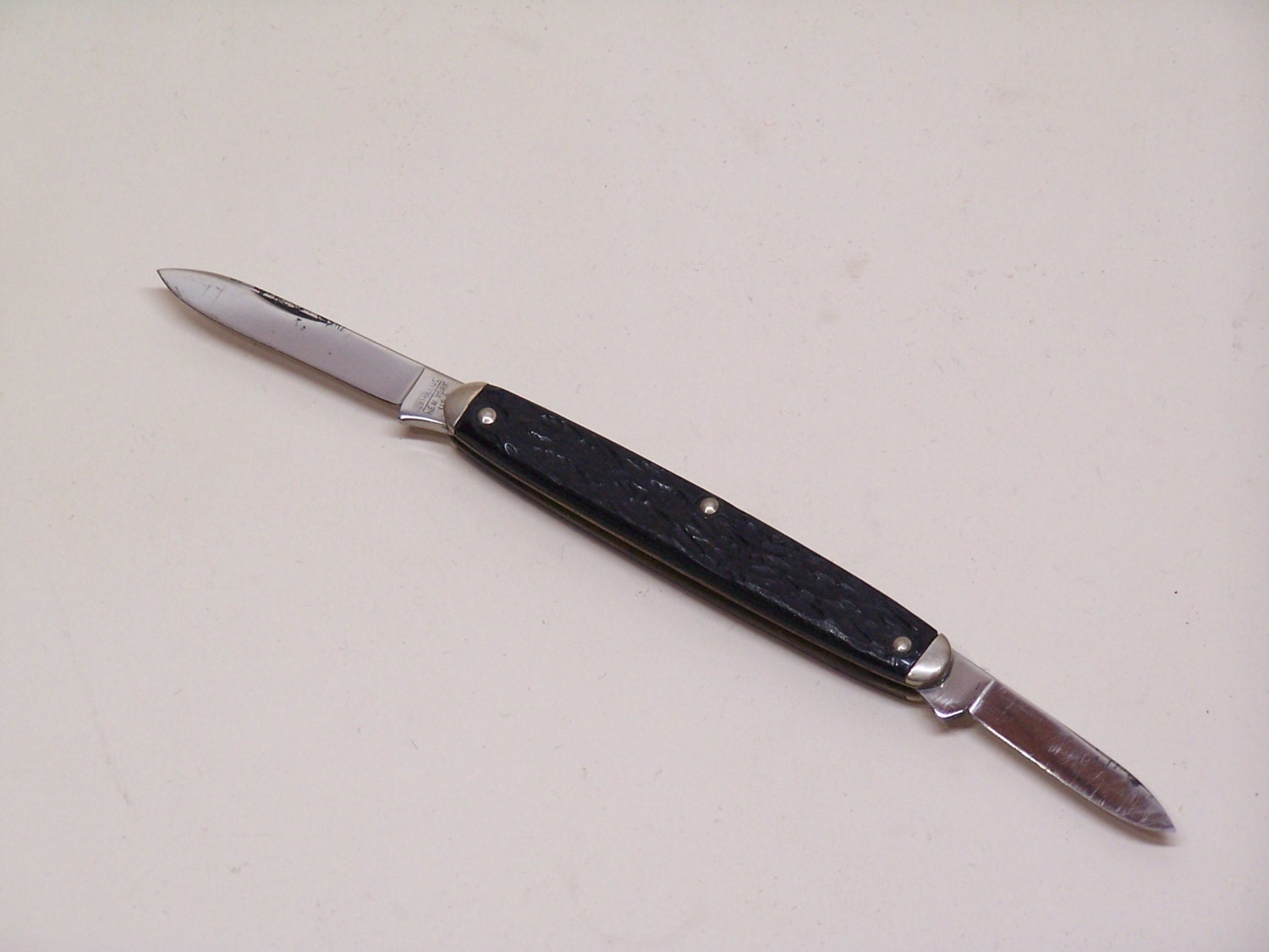 vintage Camillus New York USA No45 double blade folding pocket