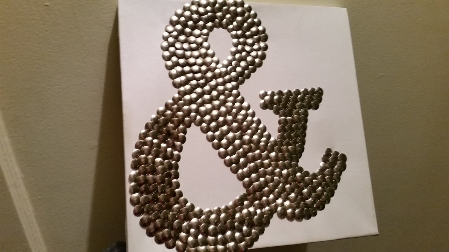 Rustic Thumbtack Wall Art Ampersand home by DoodlebugDesigns0