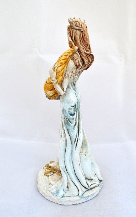 Déesse de la chance et la déesse grecque antique de Fortune