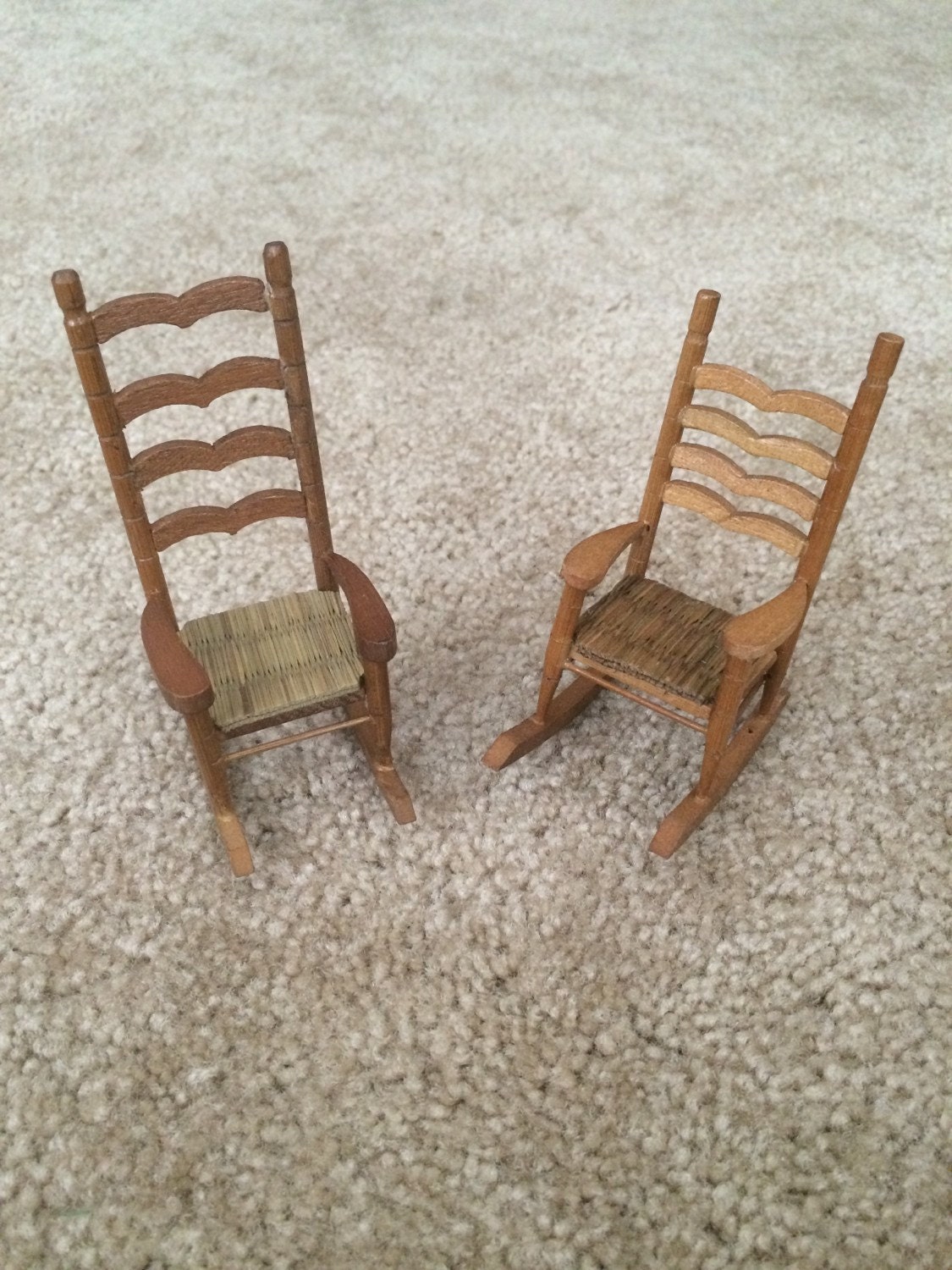 little rocking chair for dollhouse