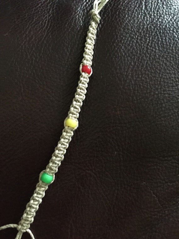 Items similar to Hemp bracelet custom made on Etsy