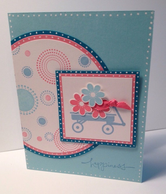 Handmade greeting card by handstampedhappiness on Etsy