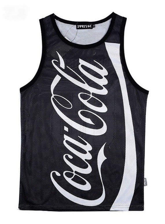 Coca Cola Mesh Basketball Tank Top Jersey by XJSwaghouse on Etsy