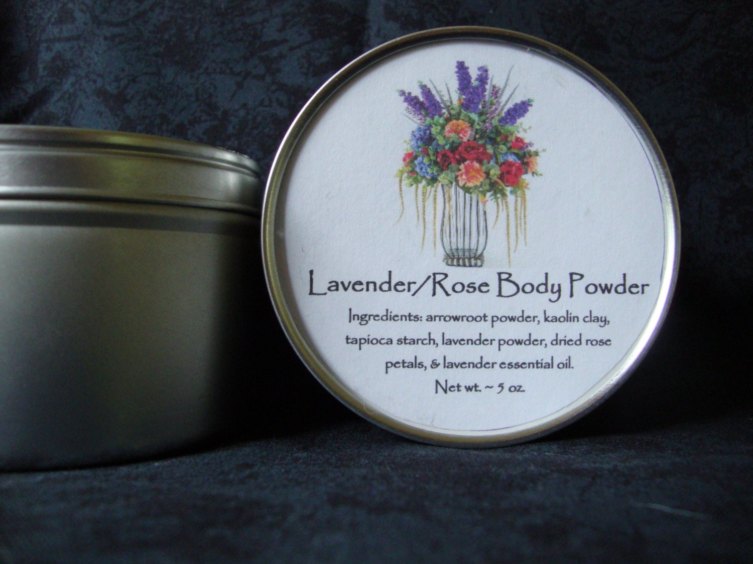Lavender Rose Body Powder Body Powder Powder Natural