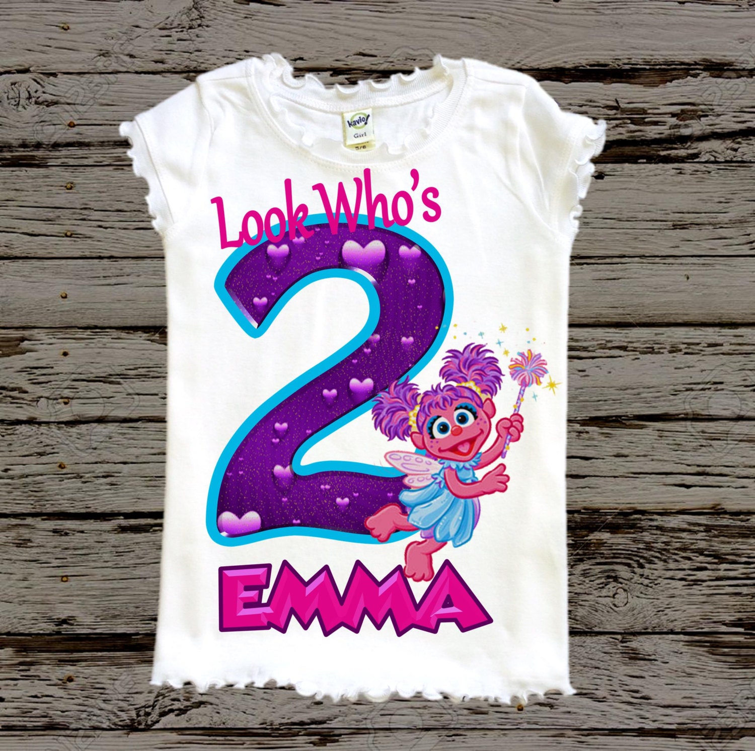 Abby Cadabby Birthday Shirt Girls Sesame Street Birthday