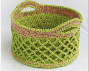 Cestas crochet | Etsy