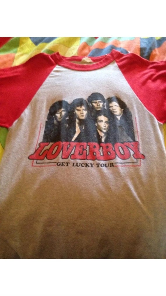 loverboy concert t shirt