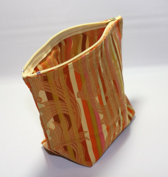 Items similar to Hand made cosmetic bag, travel cosmetic bag, toiletry bag, toiletry travel kit