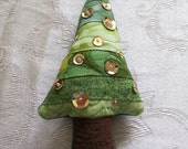 Quilted Tree, Christmas, Ornament, Decorated Tree