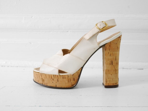 Creativesugar White 3D glitter open toe platform high heels pure concise nubuck party prom 