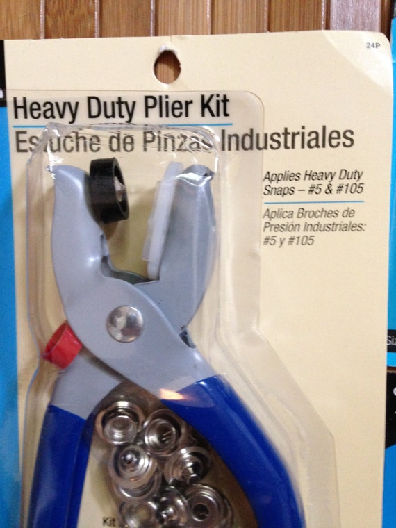 LOT Heavy Duty Pliers Dritz Kit Lot w/ Snaps