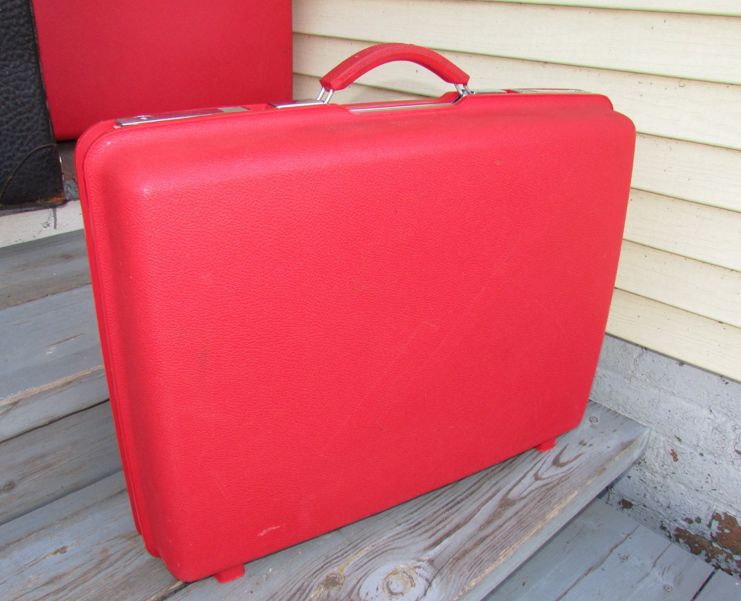 samsonite suitcase vintage