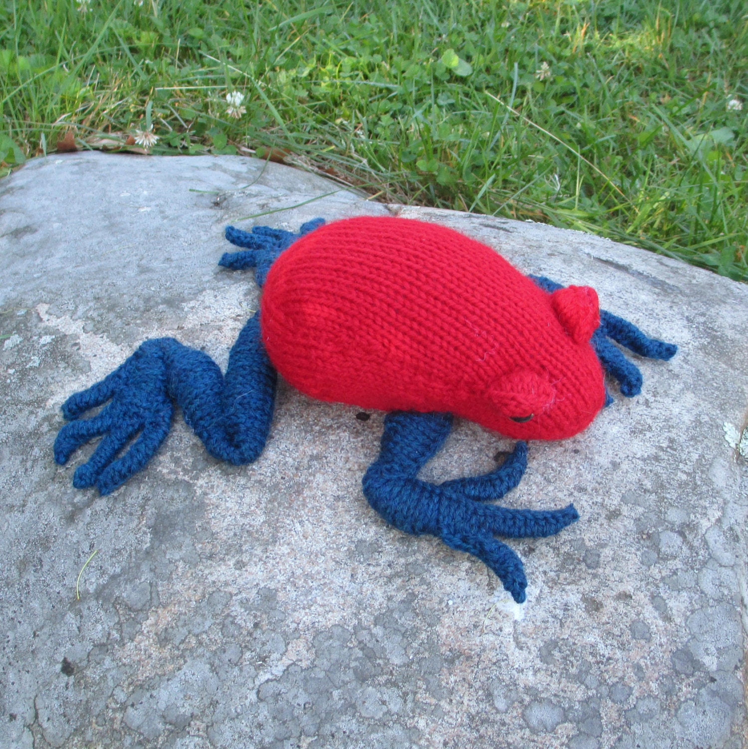 poison dart frog plush