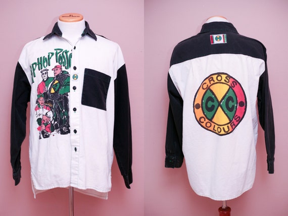 Vintage 90s Men's Cross Colours 'Clothing Without by sopasse
