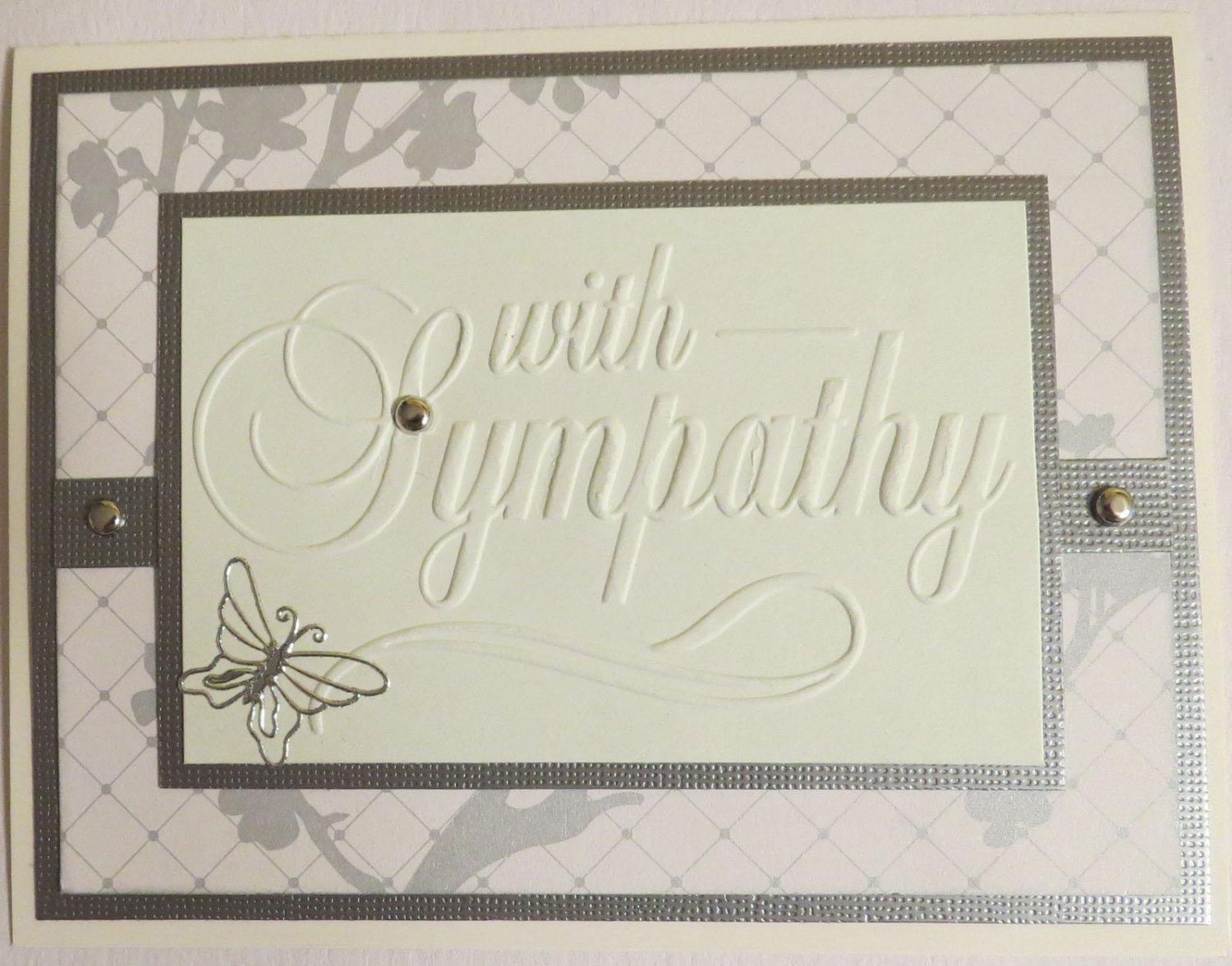 Darice A2 Embossing Folder With Sympathy 1218-121 from ClearbagsRUs on ...