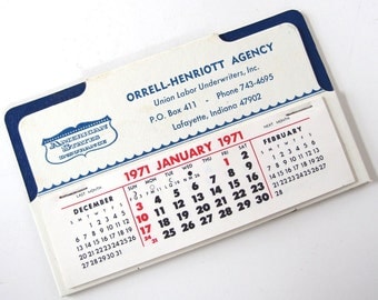 Tear off calendar | Etsy