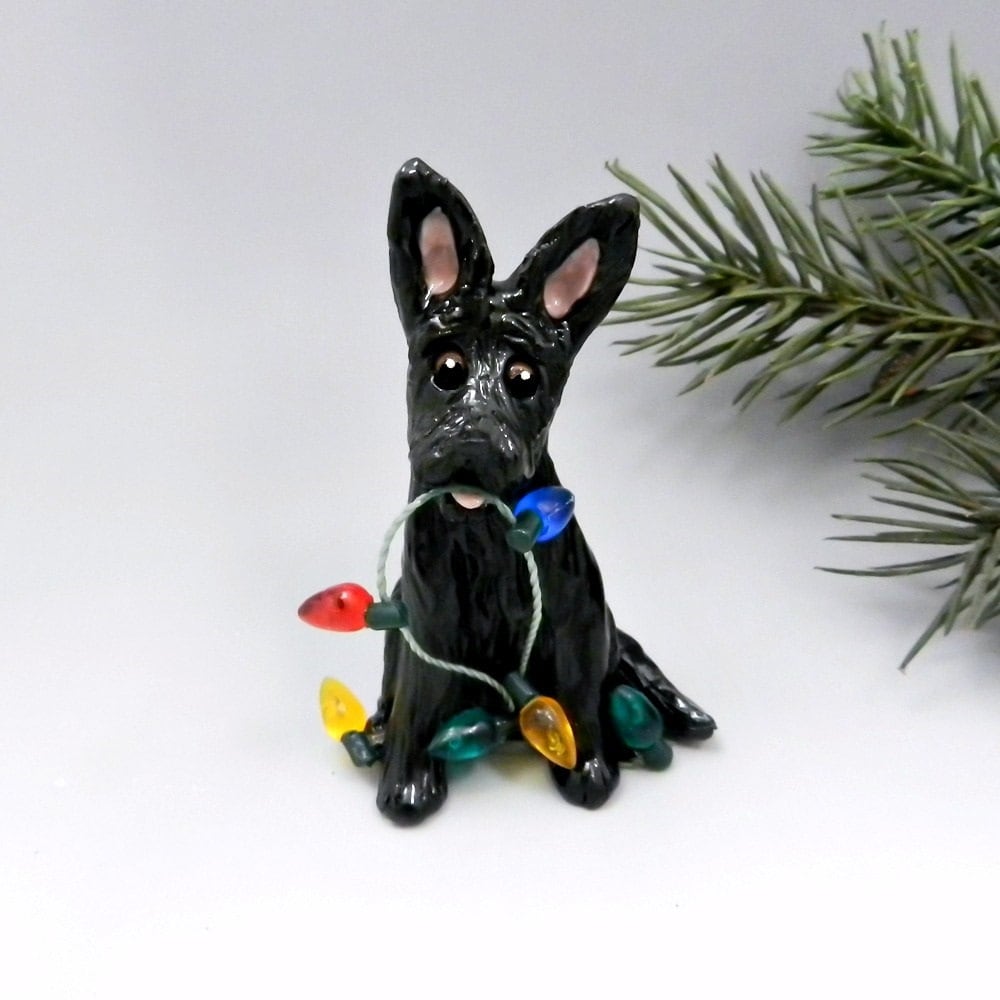 german shepherd dog ornament black christmas by themagicsleigh german shepherd dog ornament black christmas by themagicsleigh