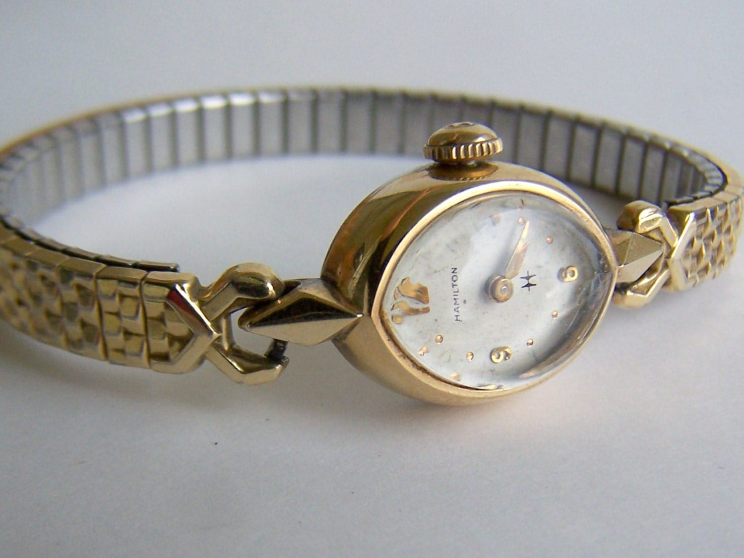 Vintage Ladies Hamilton Watch SWISS movement Working 10Kt RGP