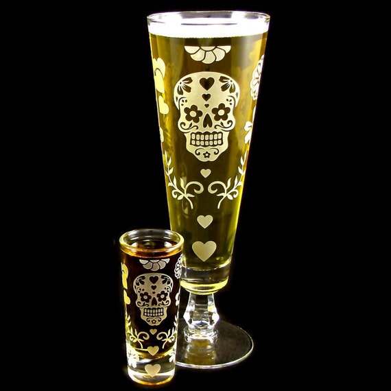 Sugar Skull Glasses eBay