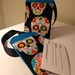 Luggage Tag Set, Sugar Skull, Day of the Dead, Security Tags, Travel Accessory, Identification