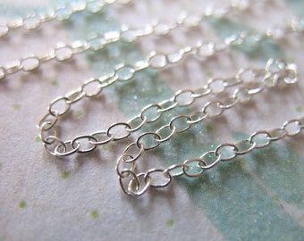 10% Less Sale.. Sterling Silver CHAIN,, 10 feet, 1.5 mm Cable Chain, 15-50 Percent Off Wholesale Chain, s68 s88 hp wf