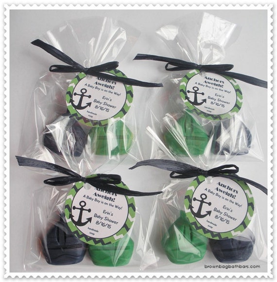 Sailboat Party Favors Ahoy Boy Baby Shower Favors Under the