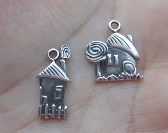 Sterling Silver House Charm(one)You choose which one