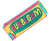 80s Bubblgum Iron On Patch By Jess Warby