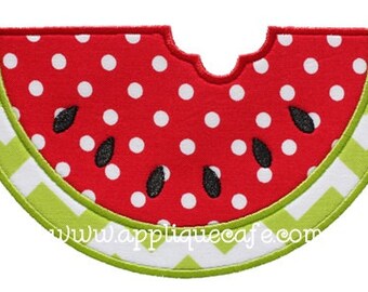 648 Watermelon 2 Machine Embroidery Applique Design