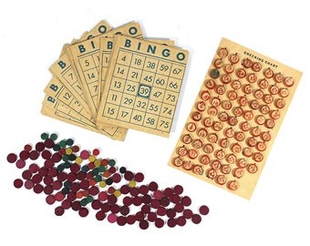 old fashioned bingo games