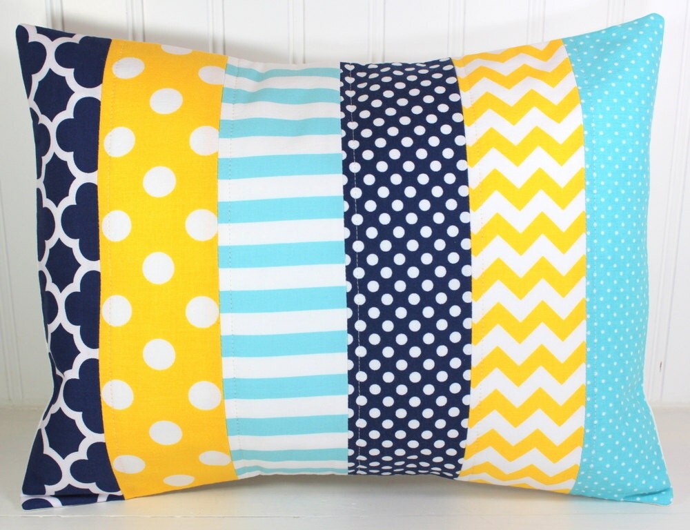 Pillow Cover Baby Boy Nursery Decor Nautical Nursery Crib