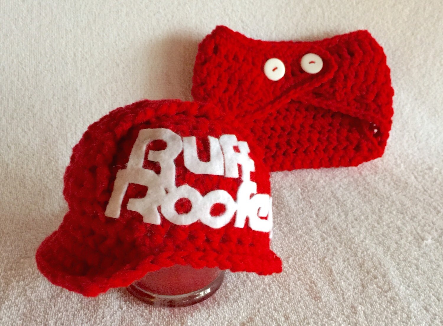 Baby hard hat outfit Halliburton or you pick by conniemariepfost